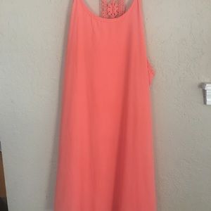Salmon dress